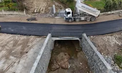 Sakarya'da sel ile taşkınlara menfez ve taş duvarlı önlem