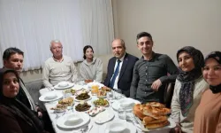 Erkan Aydın Ayaz ailesinin iftar sofrasına konuk oldu