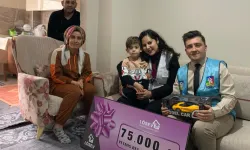 LÖSEV’den lösemi ve kanserle mücadele eden çocuklara yardım çeki