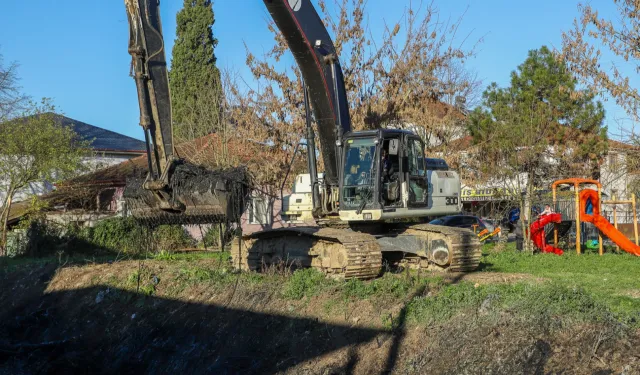 Akçakamış Deresi’nde ıslah çalışmaları tamamlandı