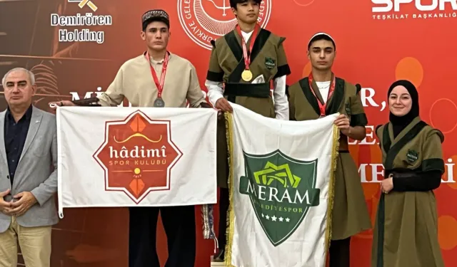 Konya Meramlı okçular şampiyonada parladı